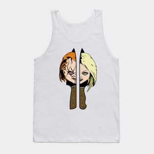 Chucky & Tiffany Knives Tank Top